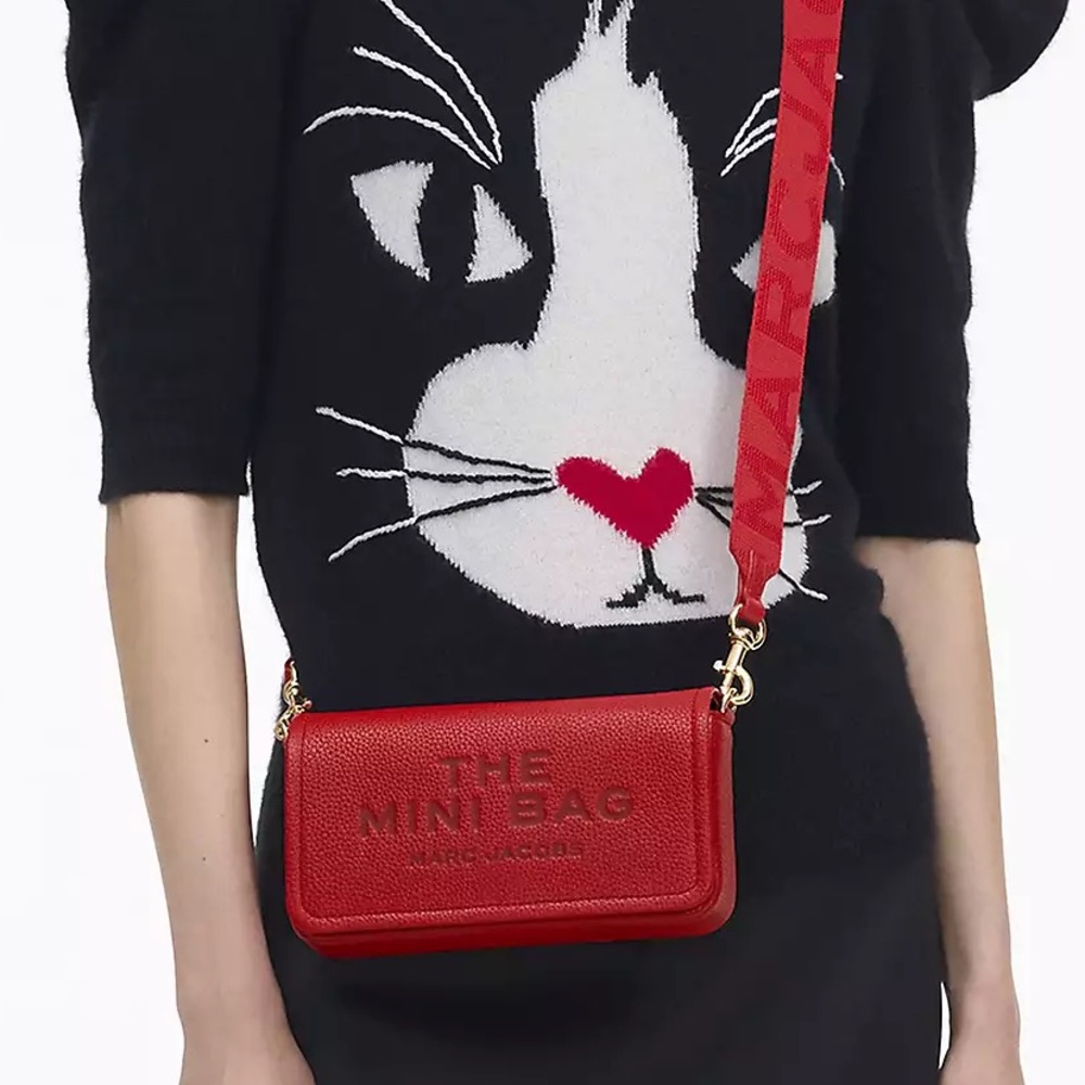 BRAND NEW MARC JACOBS The Leather Mini Bag - Picture 2 of 8
